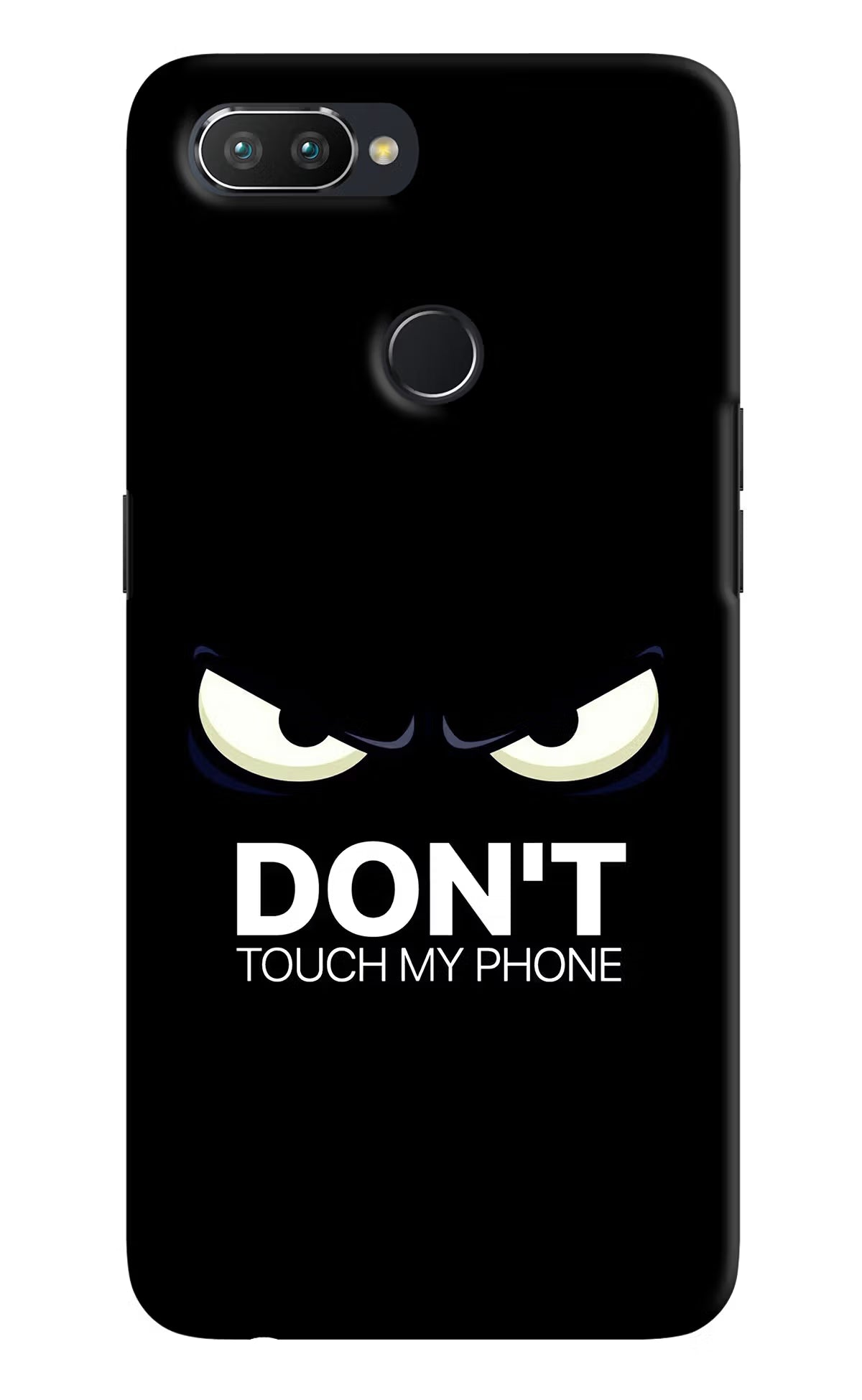 Don'T Touch My Phone Realme U1 Hard Case Back Cover by Casekaro