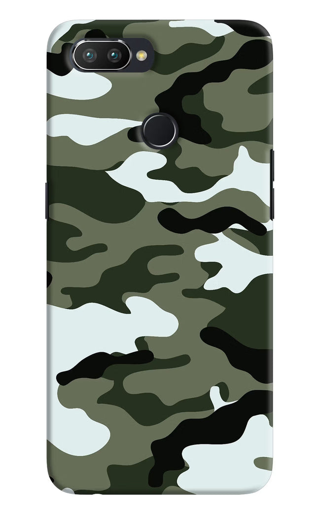 Camouflage Realme U1 Hard Case Back Cover by Casekaro