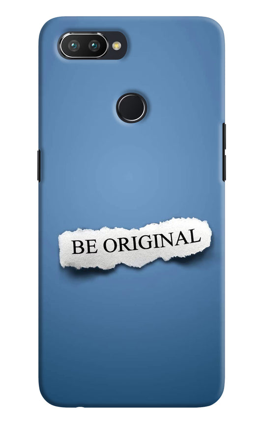 Be Original Realme U1 Hard Case Back Cover by Casekaro