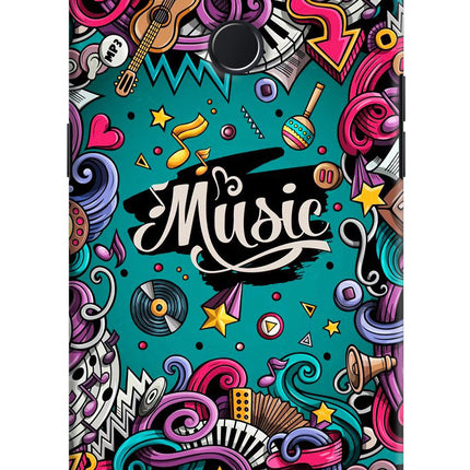 Music Graffiti Realme U1 Hard Case Back Cover by Casekaro