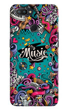 Music Graffiti Realme U1 Hard Case Back Cover by Casekaro