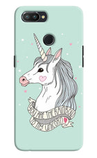 Unicorn Wallpaper Realme U1 Hard Case Back Cover by Casekaro