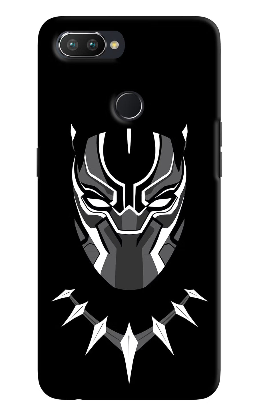 Black Panther Realme U1 Back Cover, Hard case