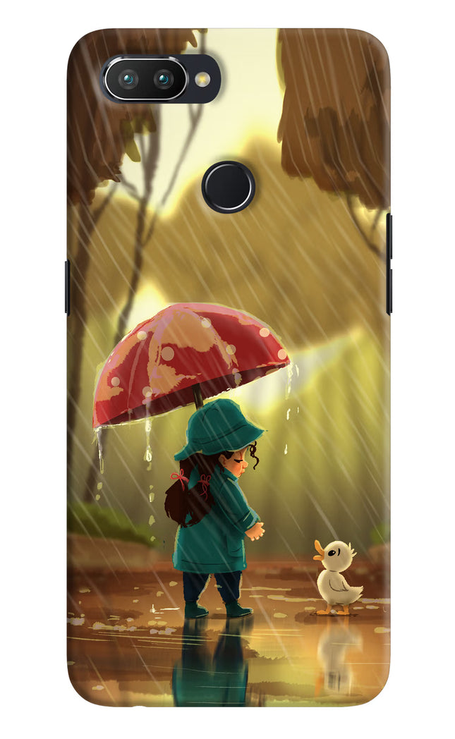 Rainy Day Realme U1 Hard Case Back Cover by Casekaro