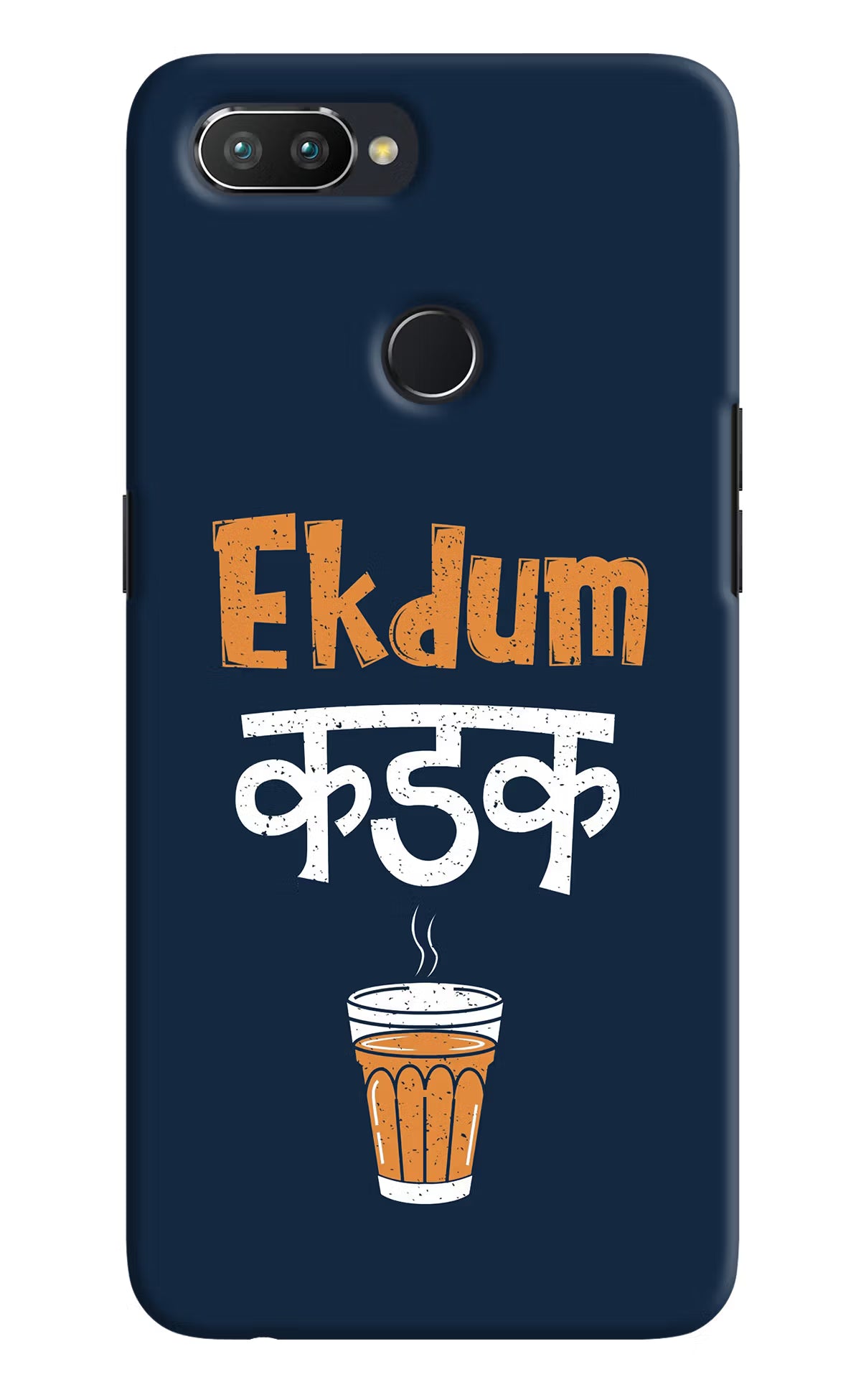 Ekdum Kadak Chai Realme U1 Hard Case Back Cover by Casekaro