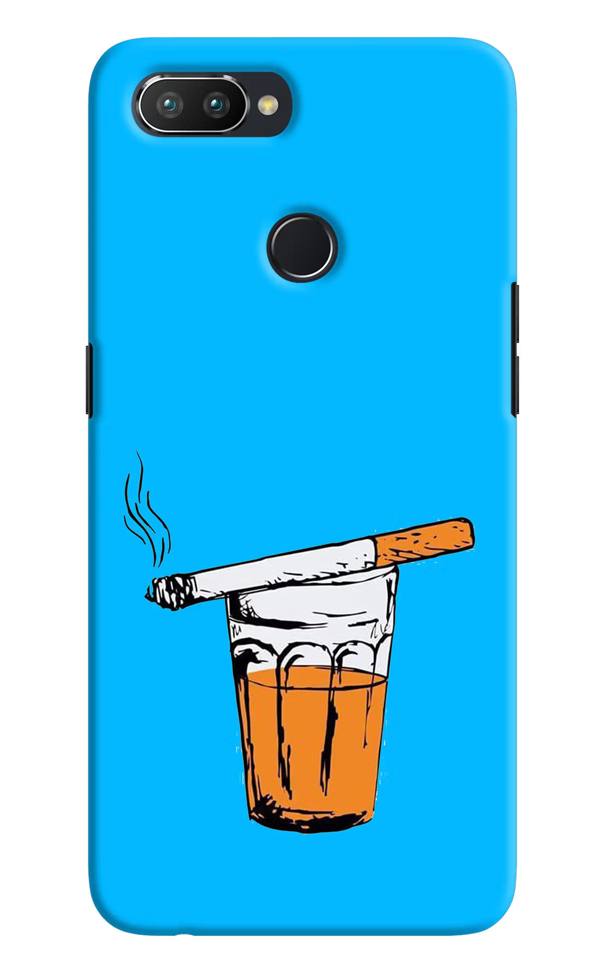 Chai Sutta Realme U1 Hard Case Back Cover by Casekaro