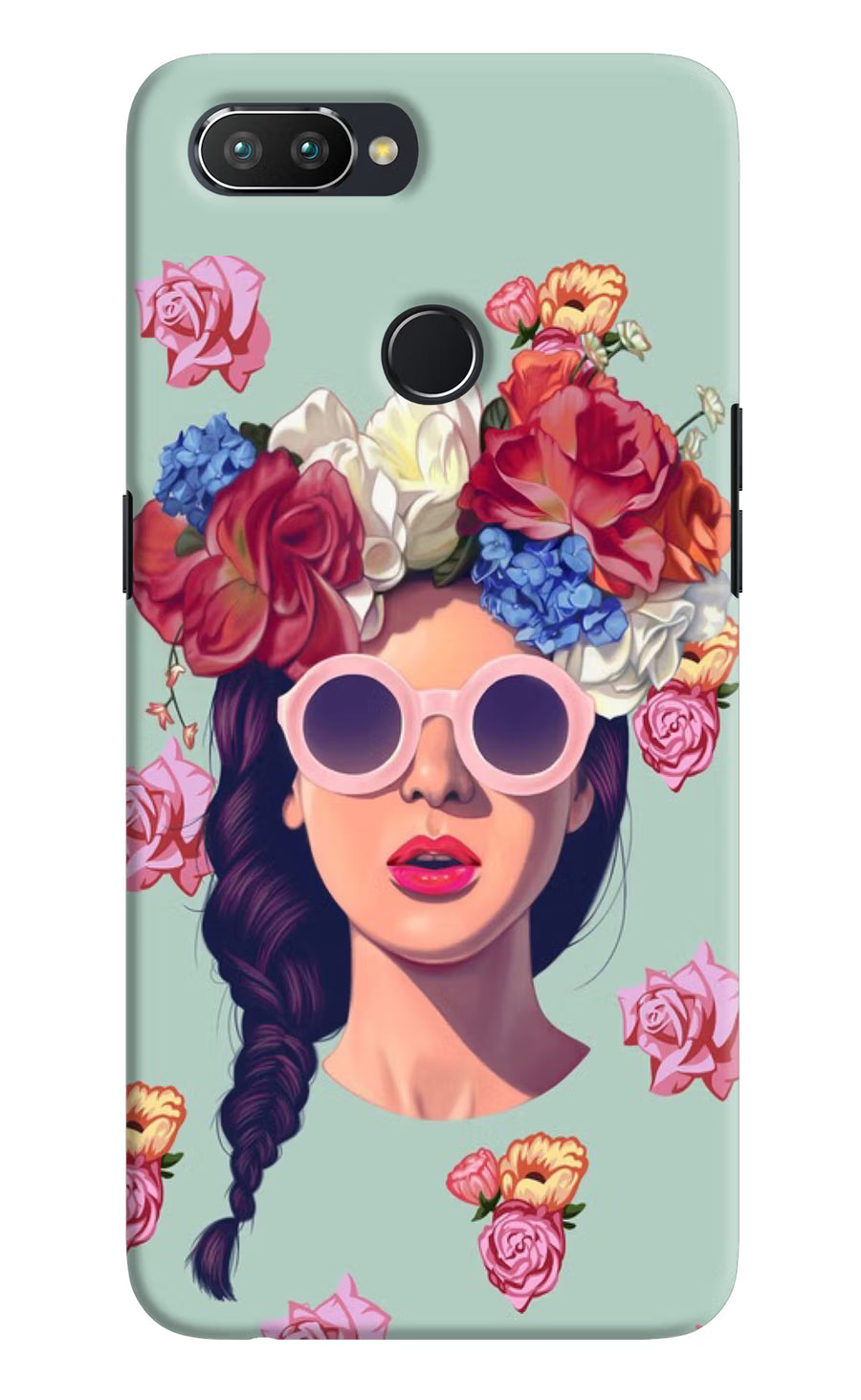 Pretty Girl Realme U1 Back Cover, Hard case