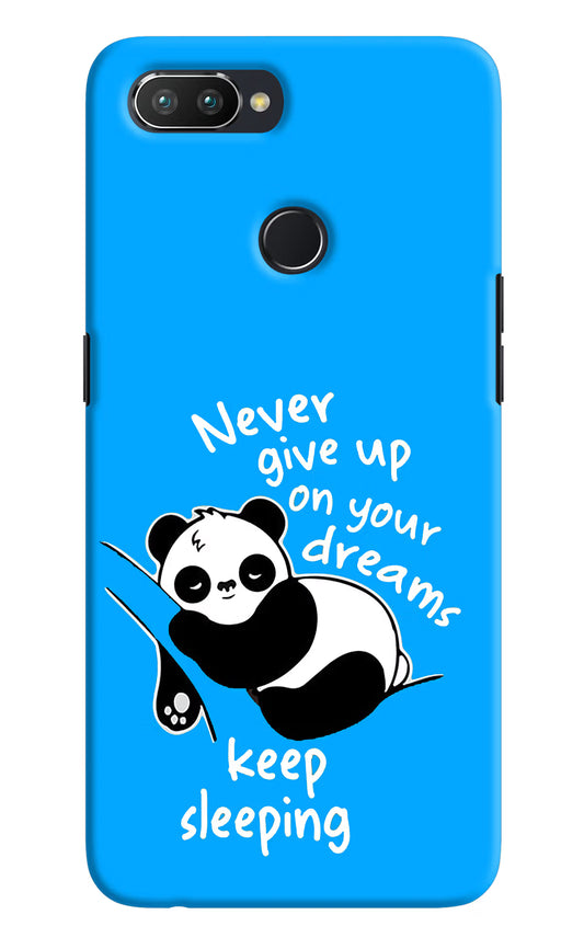 Keep Sleeping Realme U1 Hard Case Back Cover by Casekaro