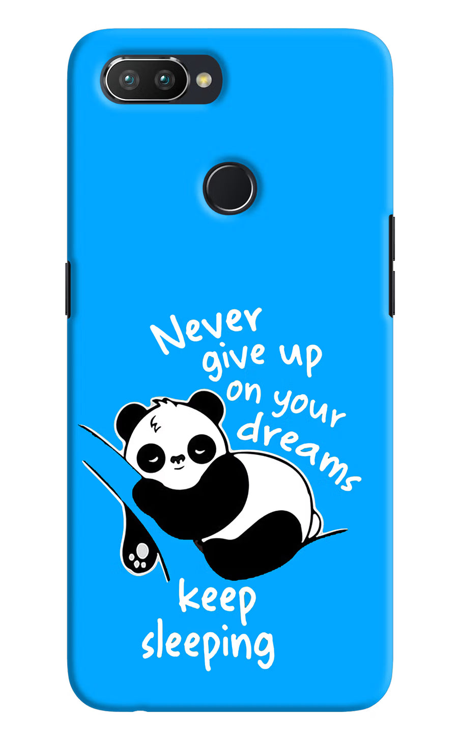 Keep Sleeping Realme U1 Back Cover, Hard case