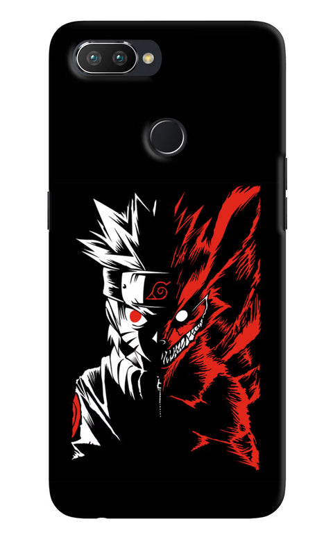 Naruto Two Face Realme U1 Back Cover