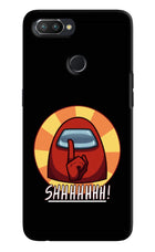 Among Us Shhh! Realme U1 Hard Case Back Cover by Casekaro