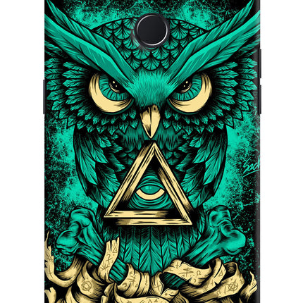 Green Owl Realme U1 Hard Case Back Cover by Casekaro