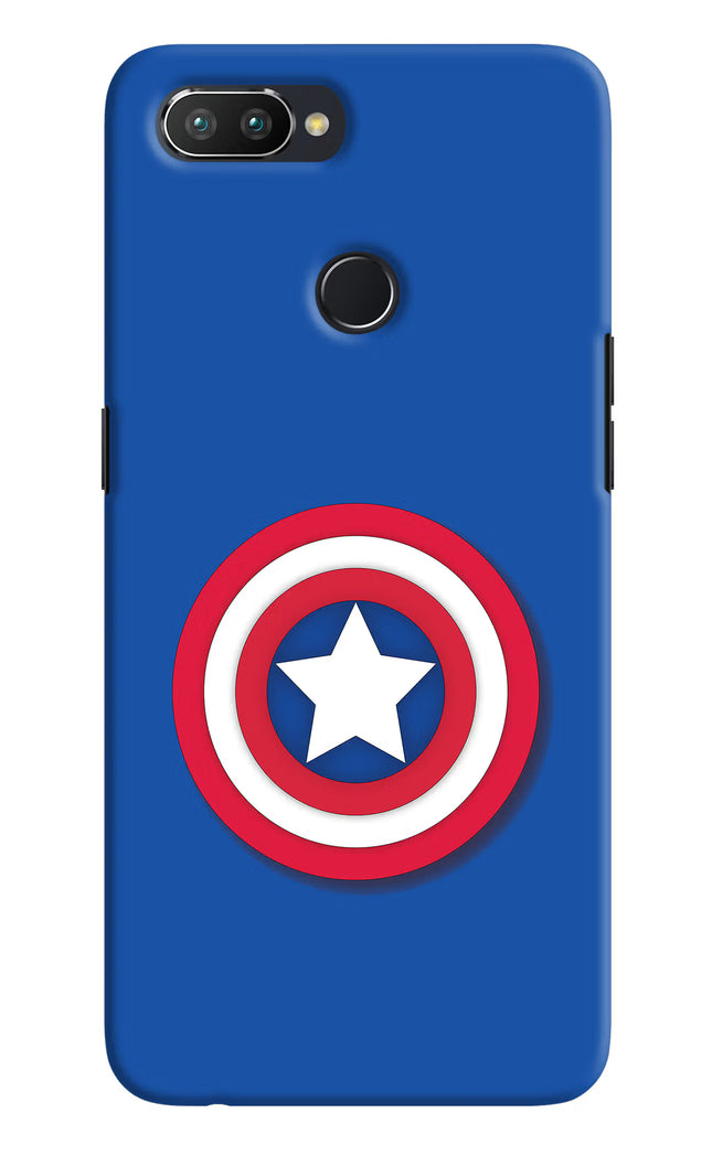 Shield Realme U1 Hard Case Back Cover by Casekaro