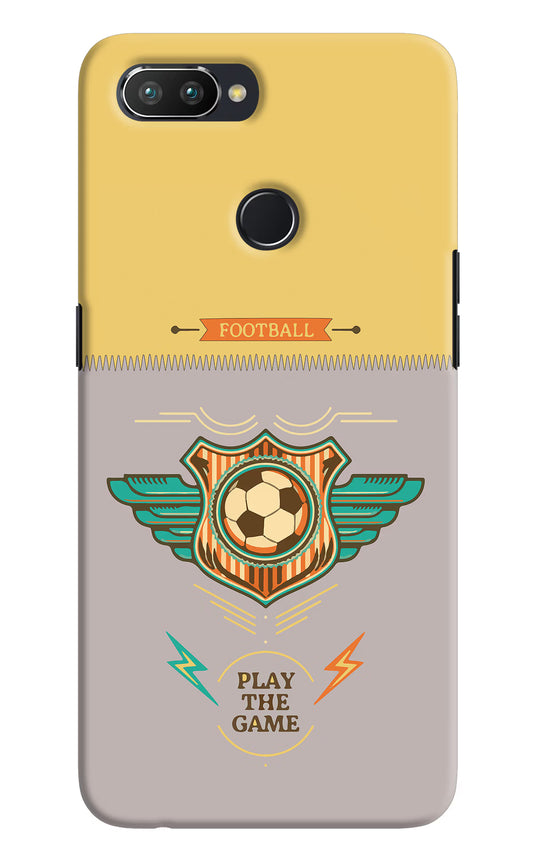 Football Realme U1 Hard Case Back Cover by Casekaro
