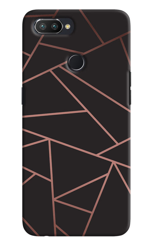 Geometric Pattern Realme U1 Hard Case Back Cover by Casekaro
