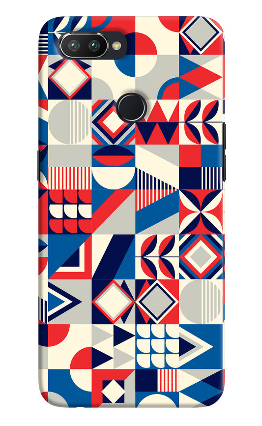 Colorful Pattern Realme U1 Hard Case Back Cover by Casekaro