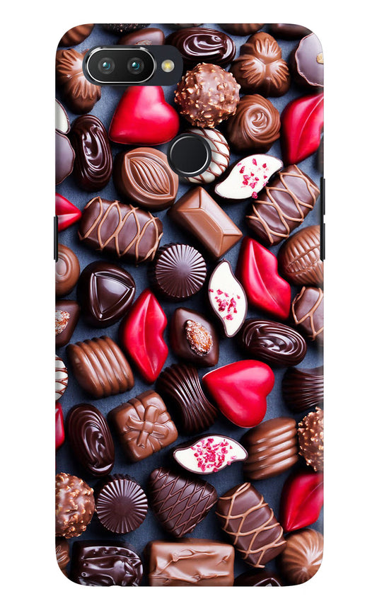 Chocolates Realme U1 Hard Case Back Cover by Casekaro