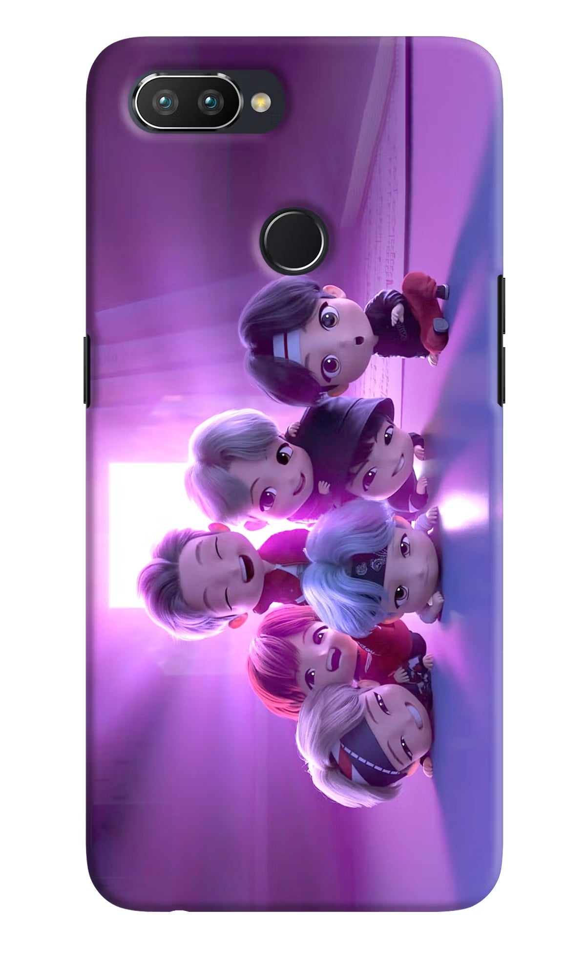 BTS Chibi Realme U1 Hard Case Back Cover by Casekaro