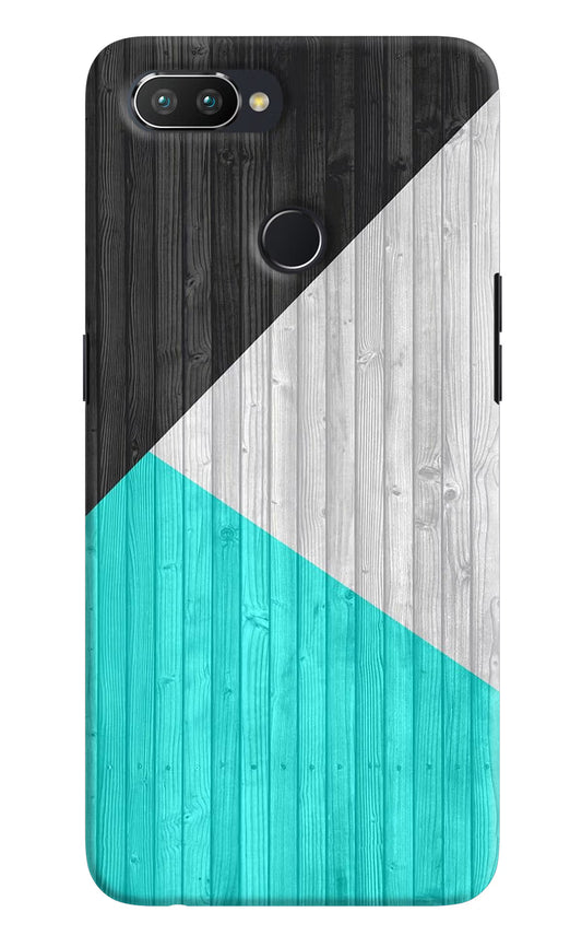 Wooden Abstract Realme U1 Hard Case Back Cover by Casekaro
