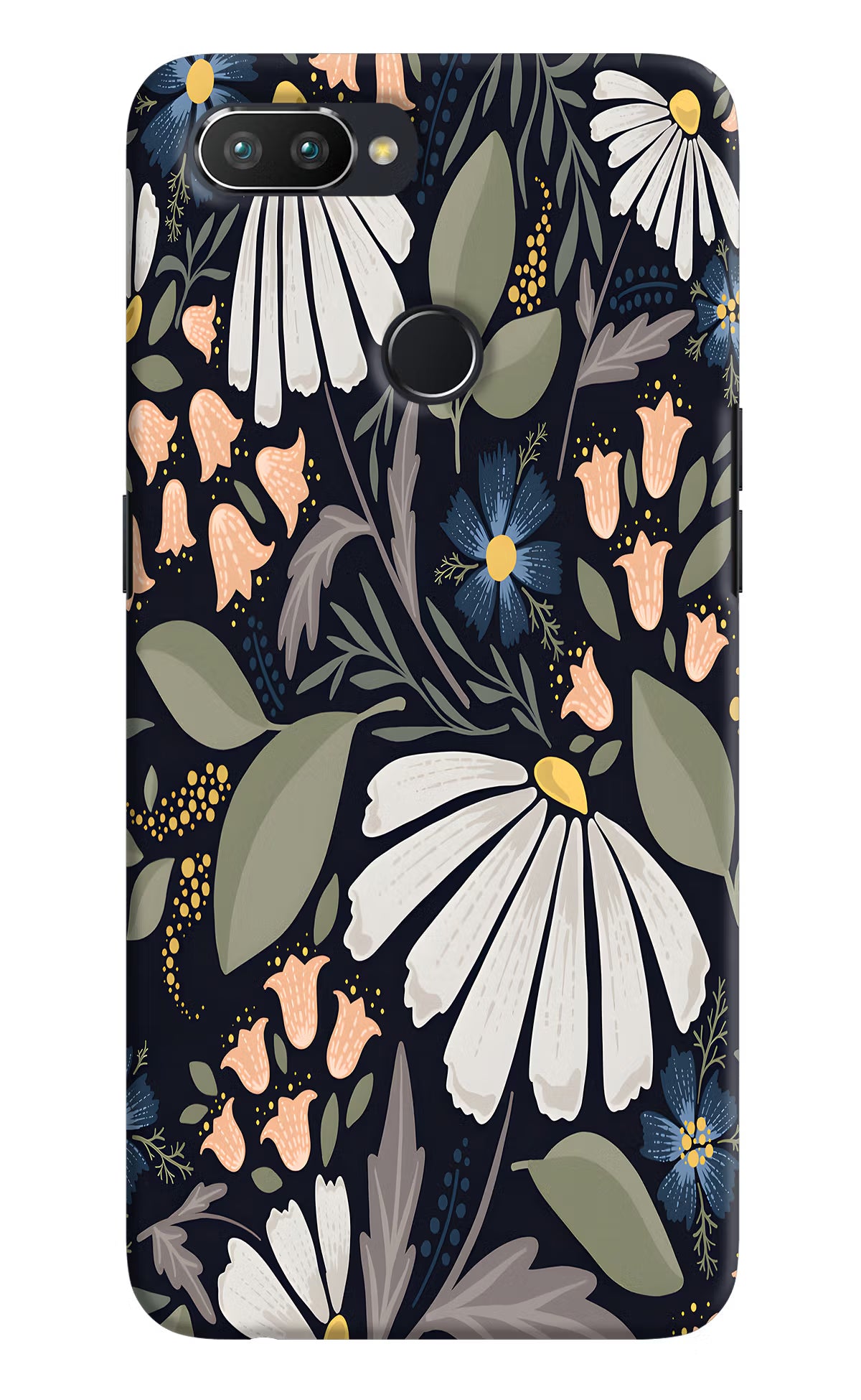 Flowers Art Realme U1 Hard Case Back Cover by Casekaro