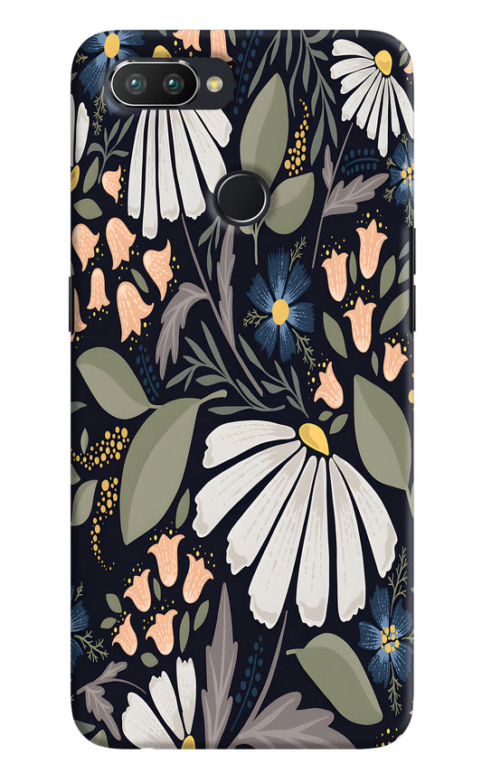 Flowers Art Realme U1 Hard Case Back Cover by Casekaro