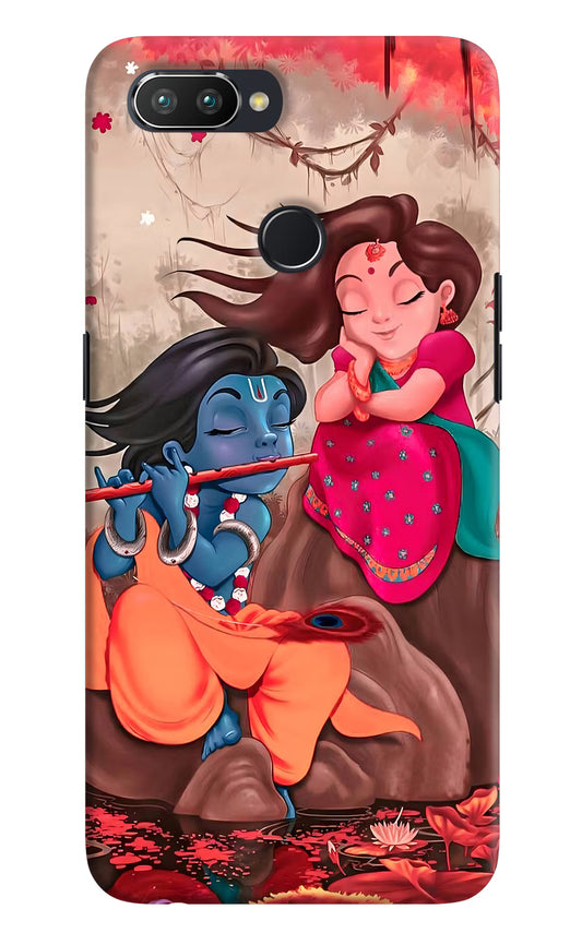 Radhe Krishna Realme U1 Hard Case Back Cover by Casekaro