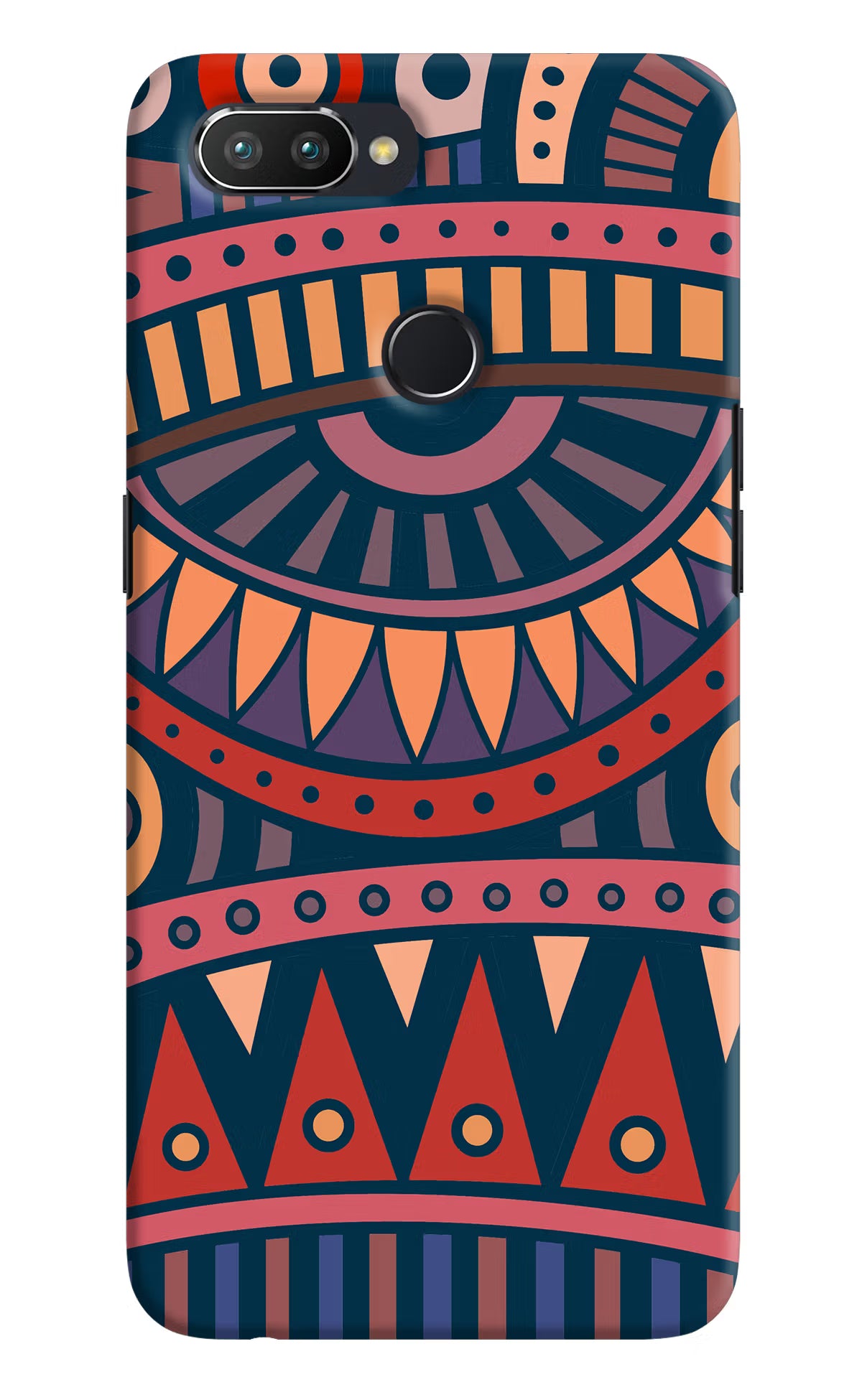 African Culture Design Realme U1 Hard Case Back Cover by Casekaro