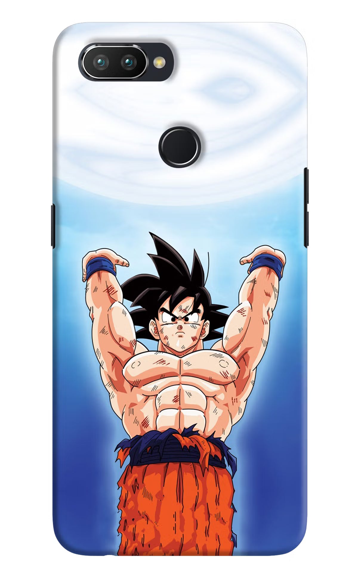 Goku Power Realme U1 Hard Case Back Cover by Casekaro