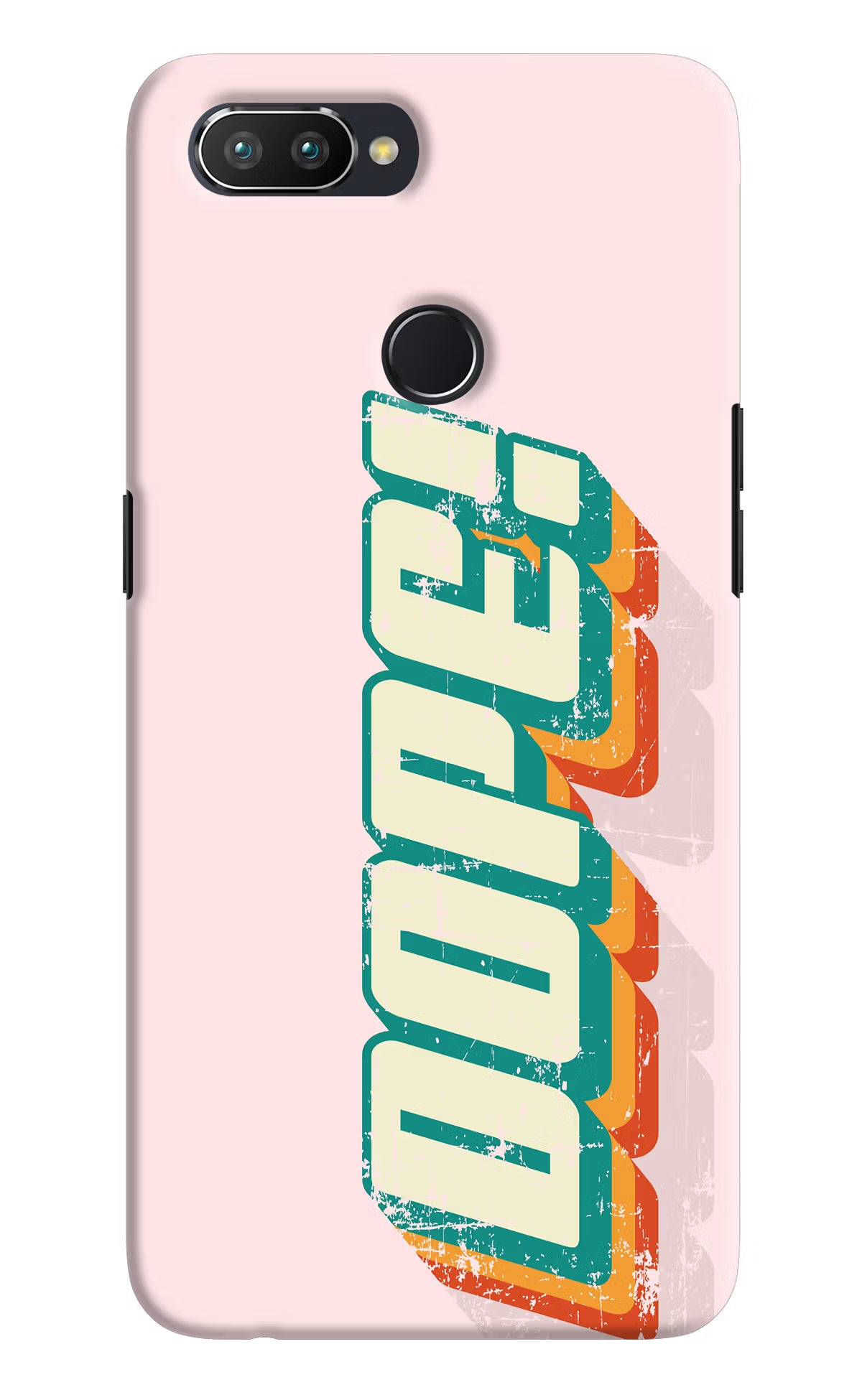 Dope Realme U1 Hard Case Back Cover by Casekaro