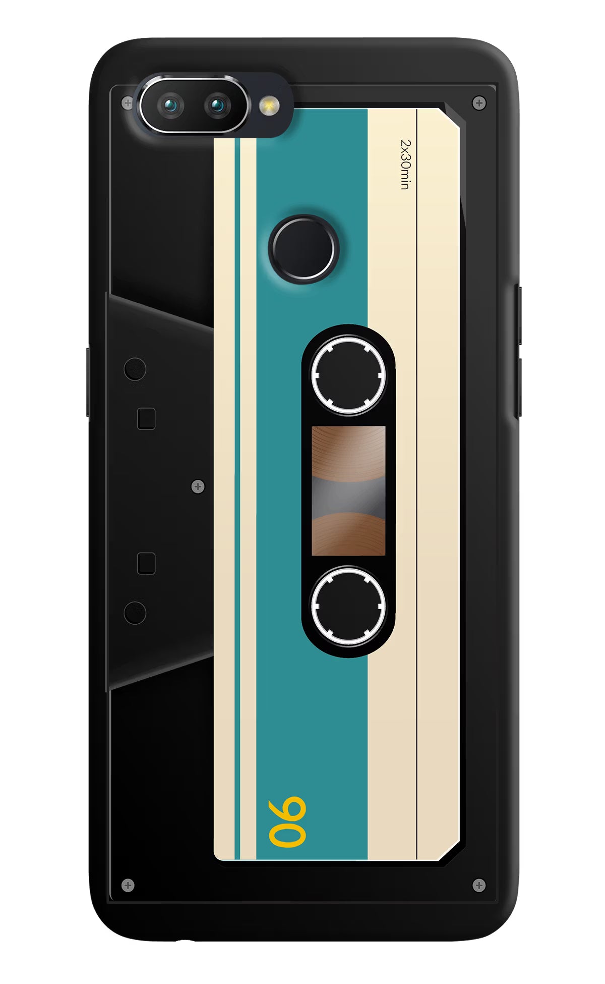 Cassette Realme U1 Hard Case Back Cover by Casekaro