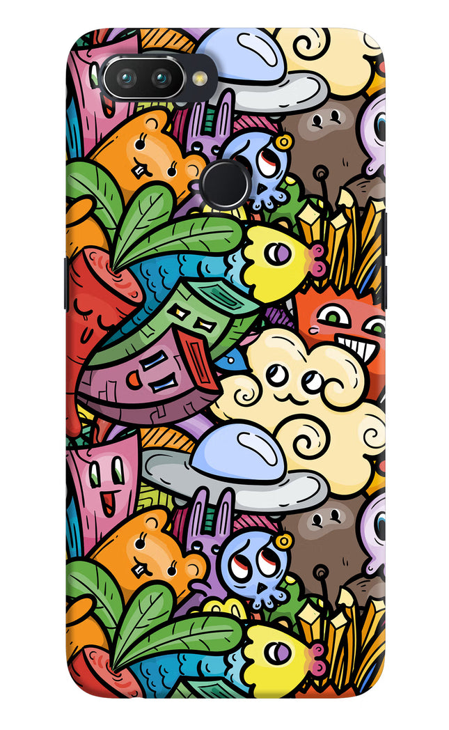 Veggie Doodle Realme U1 Hard Case Back Cover by Casekaro
