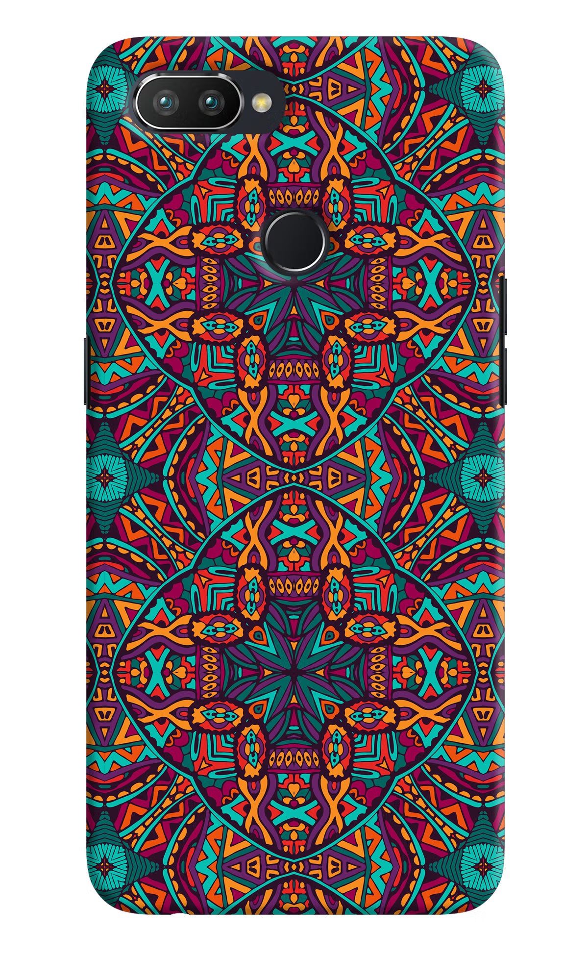 Colour Mandala Realme U1 Hard Case Back Cover by Casekaro
