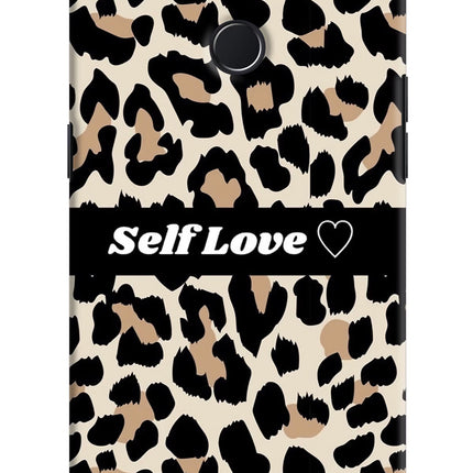 Leopard Print Self Love Realme U1 Hard Case Back Cover by Casekaro
