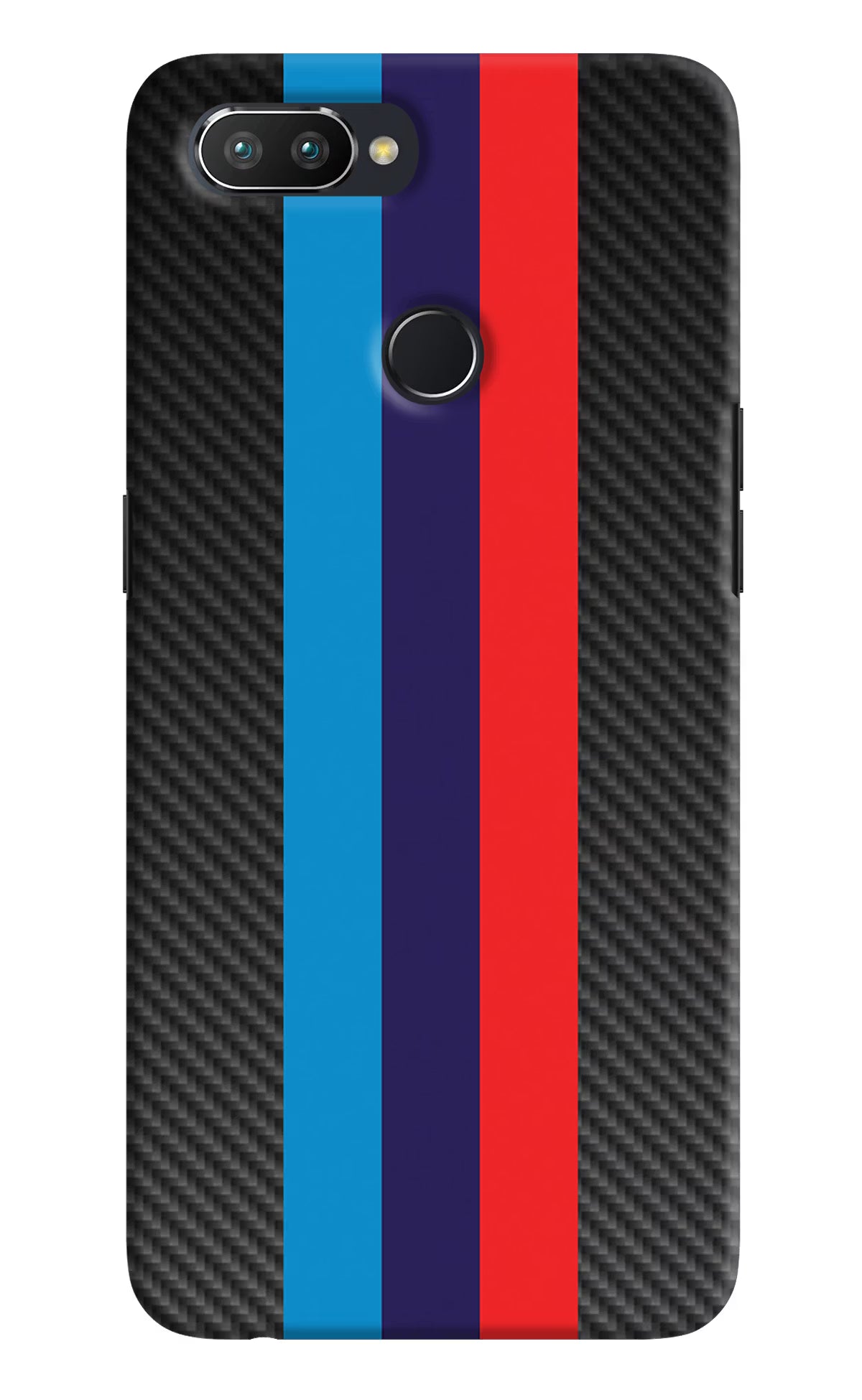 BMW Stripes Pattern Realme U1 Hard Case Back Cover by Casekaro