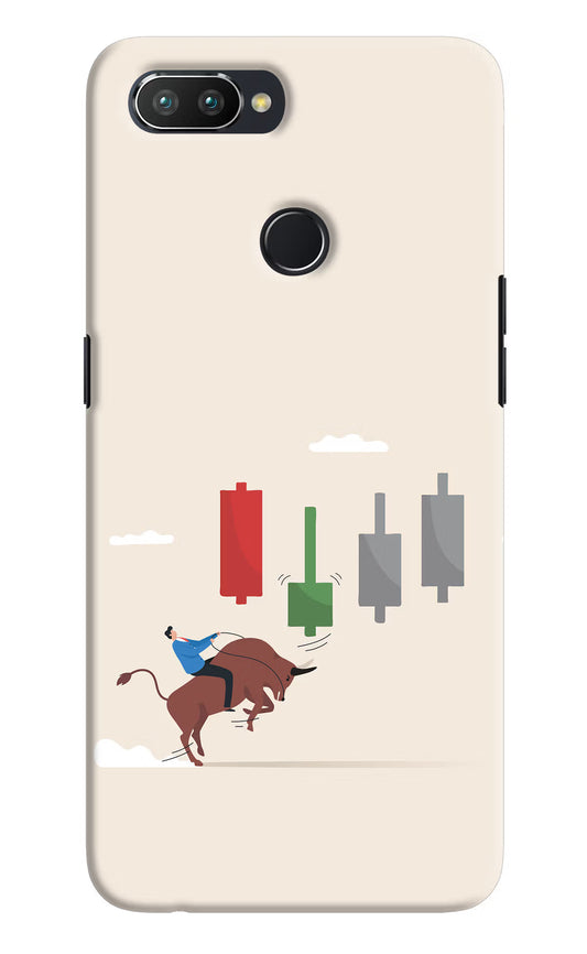 Bull Trading Momentum Realme U1 Hard Case Back Cover by Casekaro