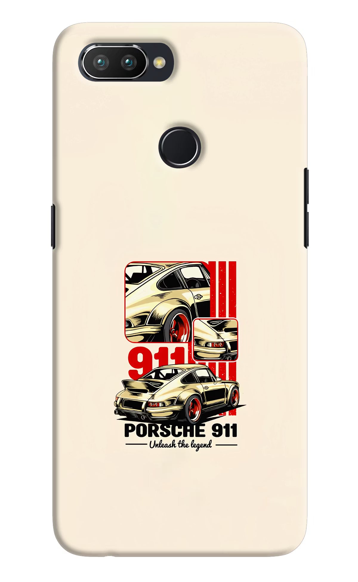 Classic Porsche 911 Realme U1 Hard Case Back Cover by Casekaro