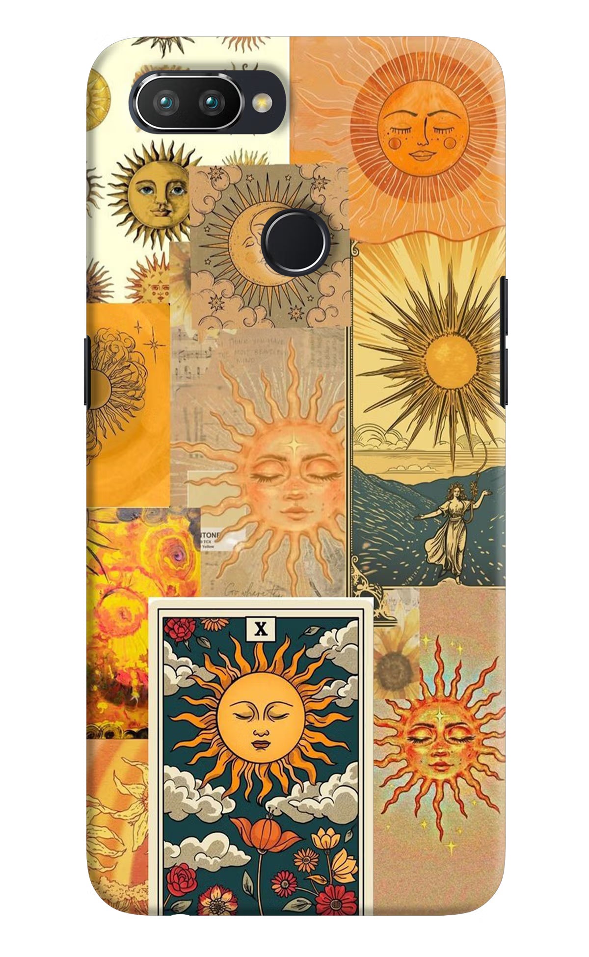Sun Realme U1 Hard Case Back Cover by Casekaro