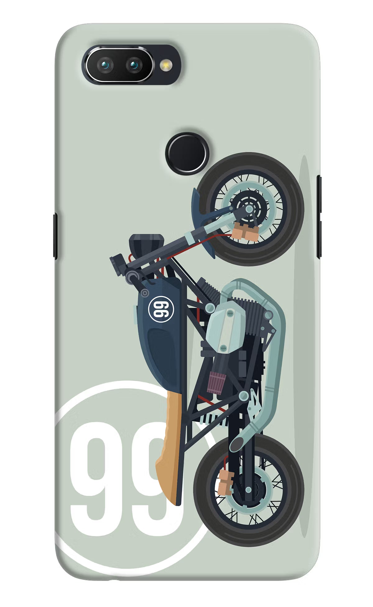 Classic Cafe Racer 99 Realme U1 Hard Case Back Cover by Casekaro