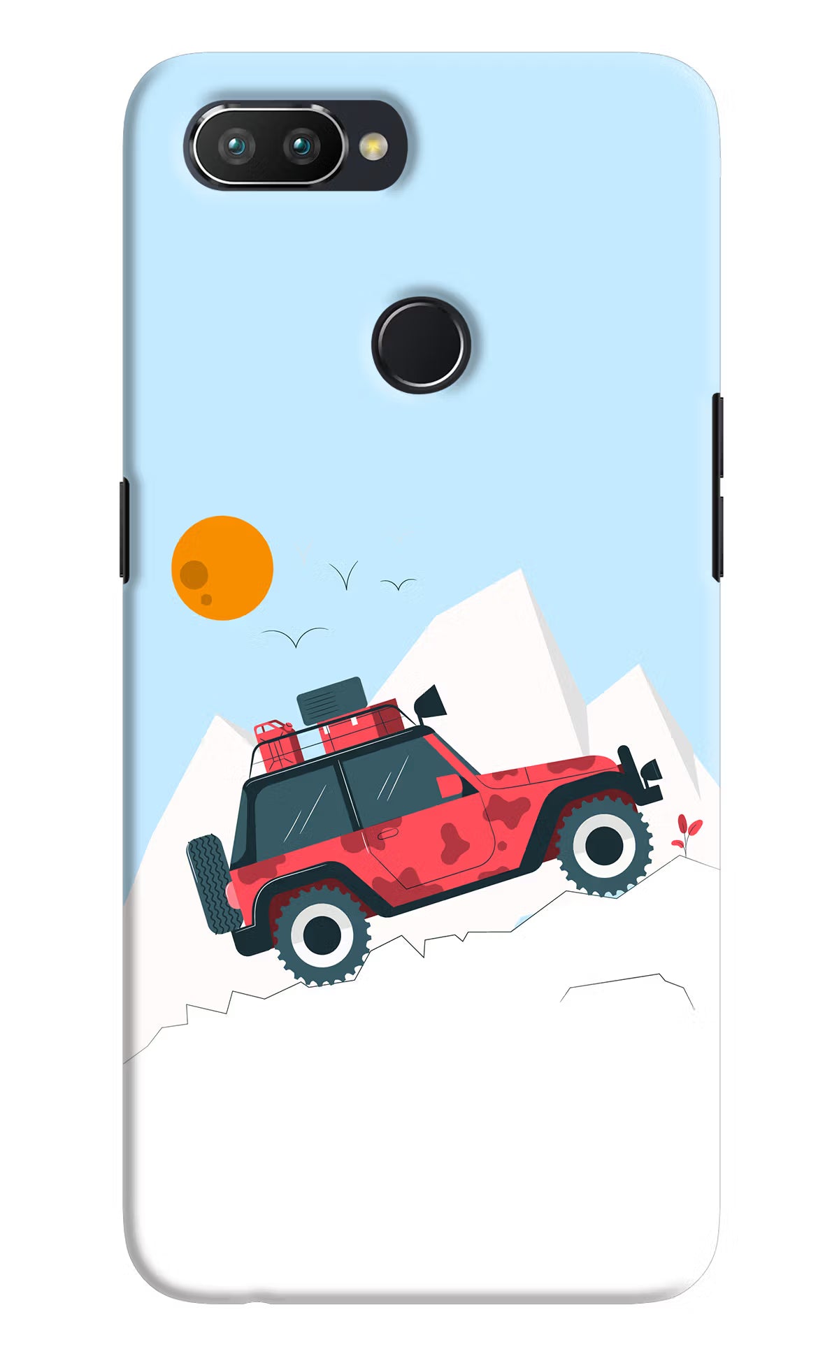 Mountain Trail Beast Realme U1 Hard Case Back Cover by Casekaro