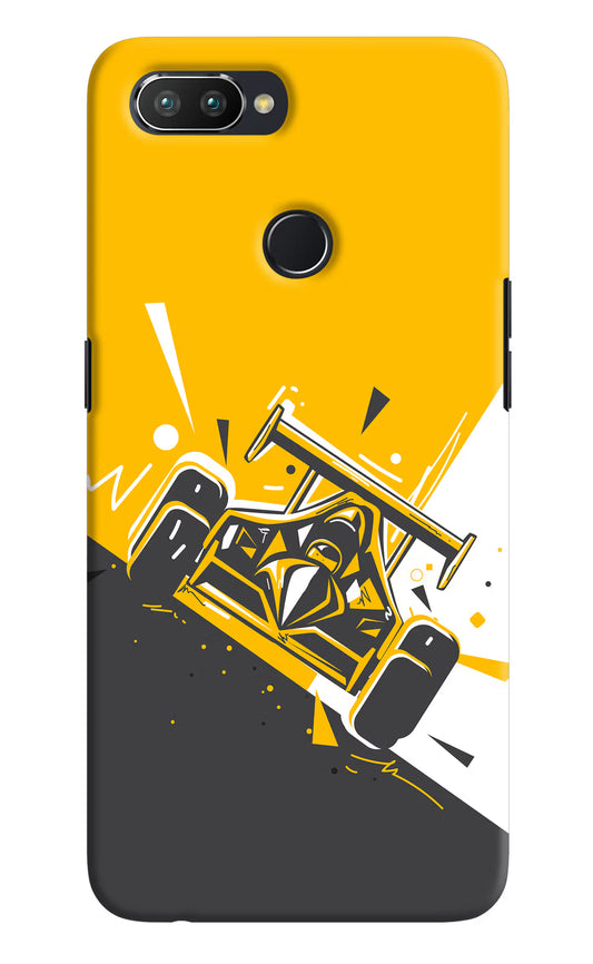 Track King Realme U1 Hard Case Back Cover by Casekaro