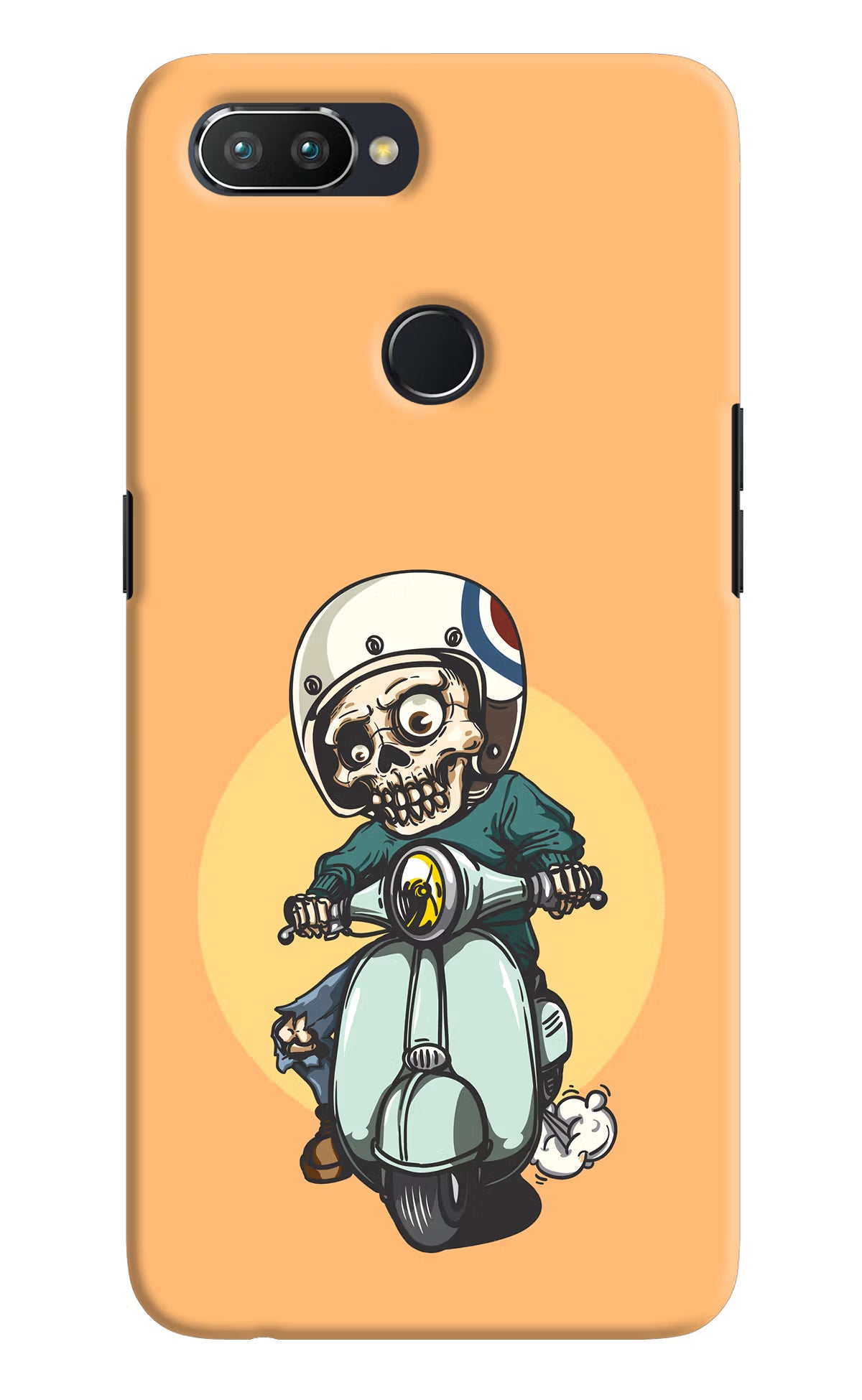 Undead Biker Realme U1 Hard Case Back Cover by Casekaro