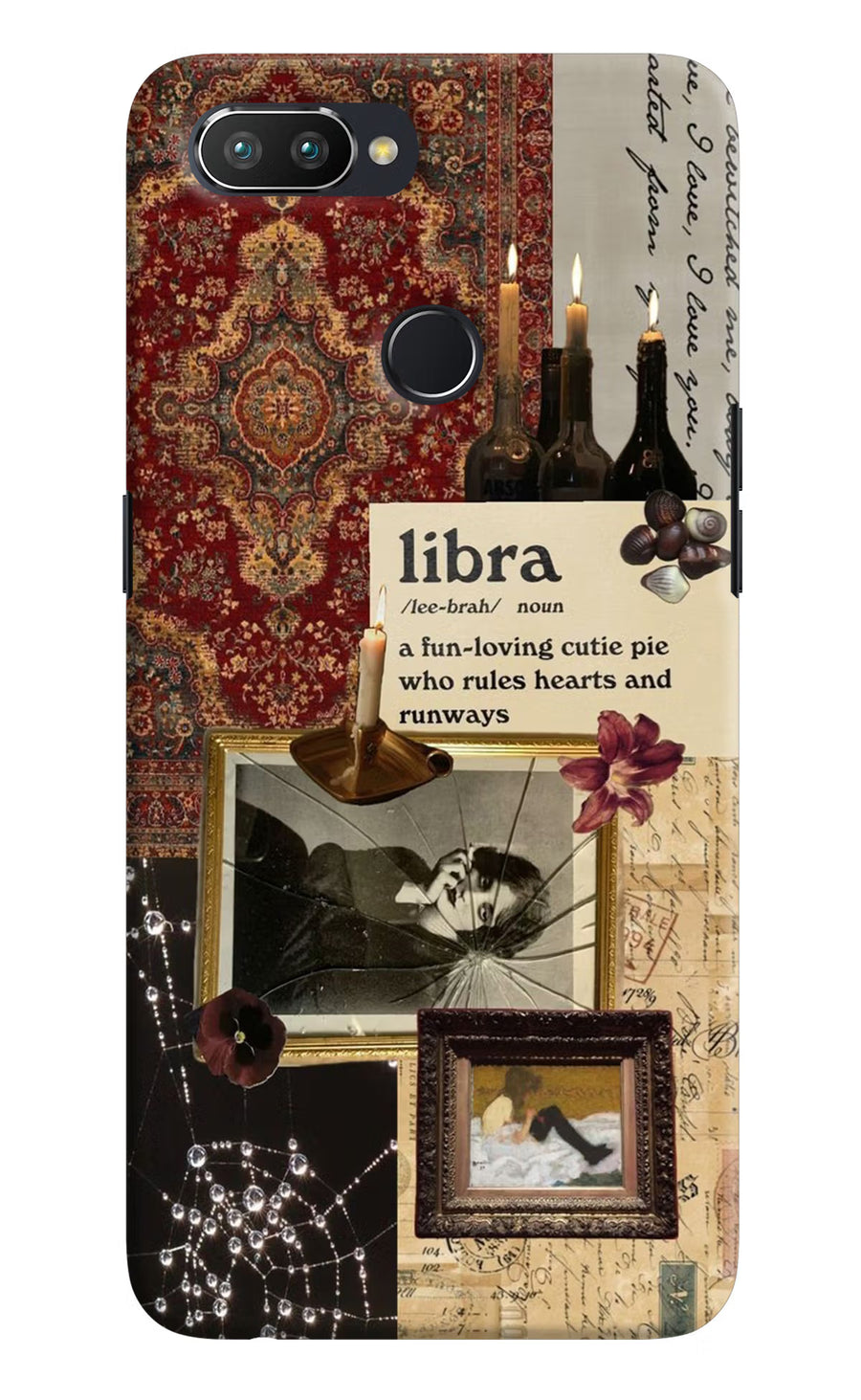 Libra Zodiac Realme U1 Back Cover, Hard case