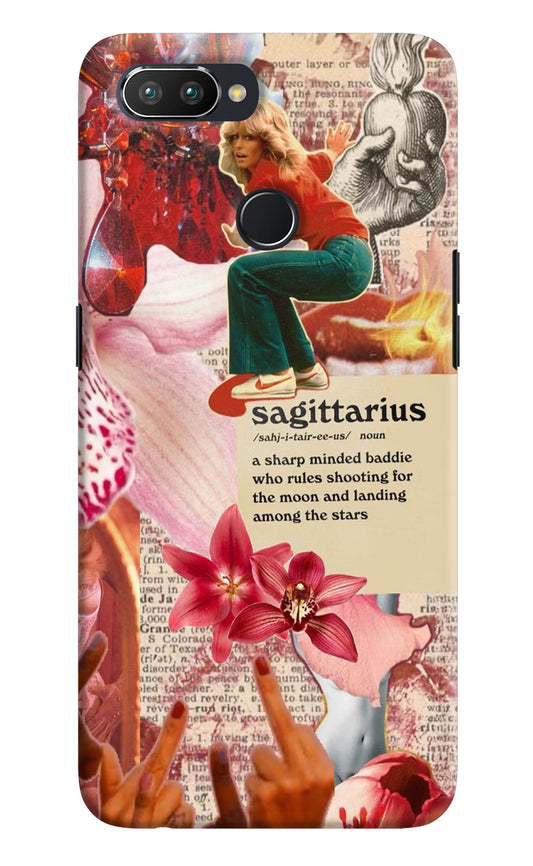 Sagittarius Zodiac Realme U1 Hard Case Back Cover by Casekaro