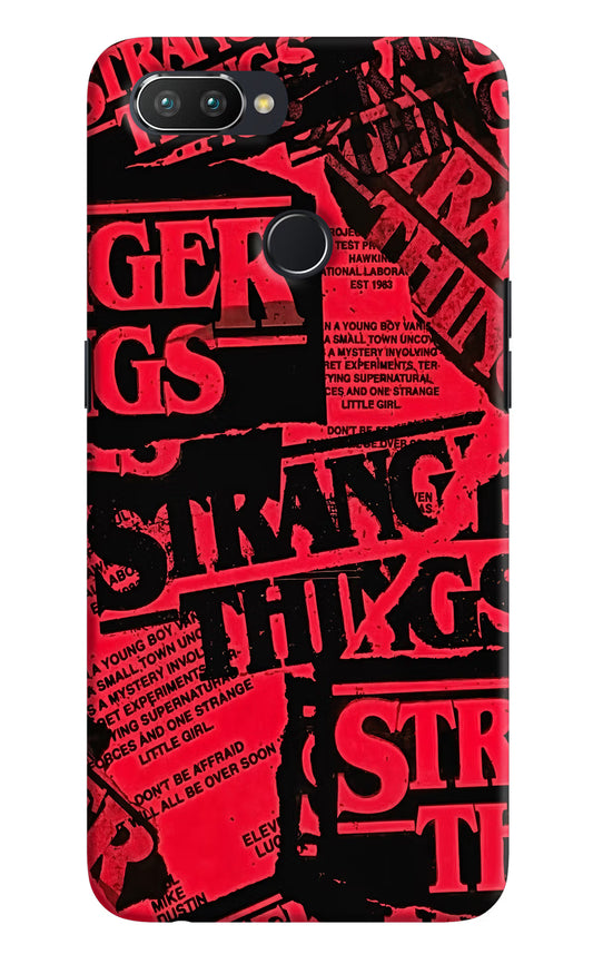 Ordinary Things Realme U1 Hard Case Back Cover by Casekaro