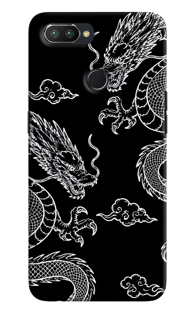 Twin Dragons Realme U1 Hard Case Back Cover by Casekaro
