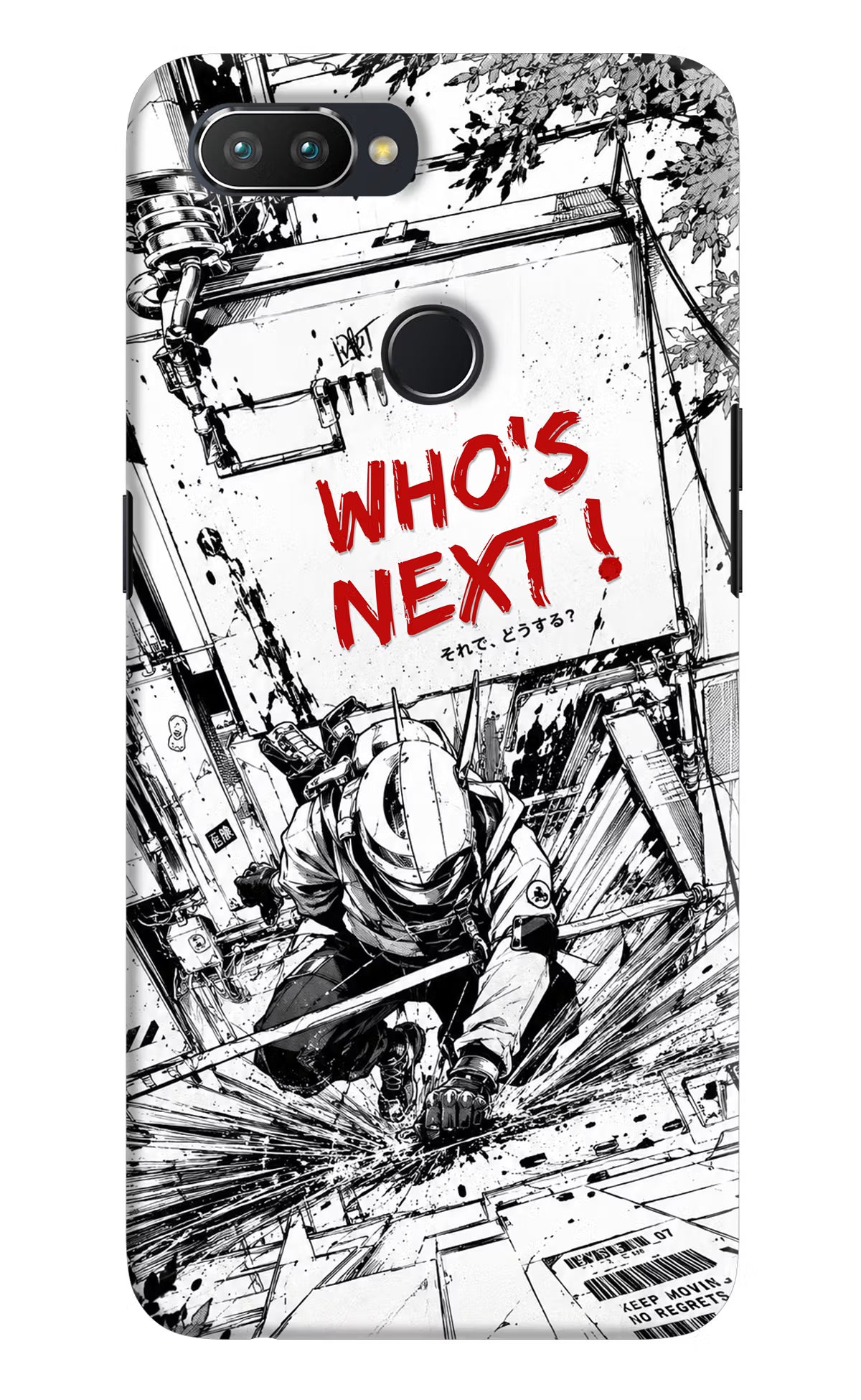 Who's Next Realme U1 Hard Case Back Cover by Casekaro