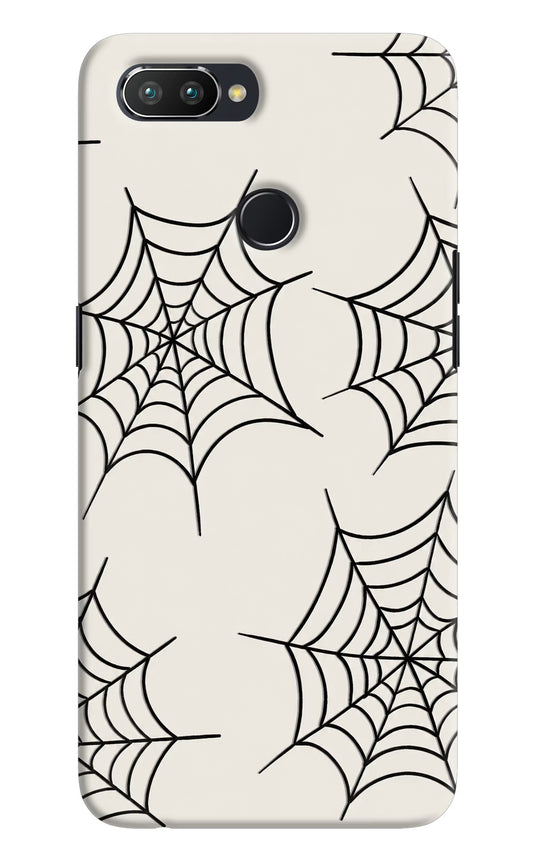 Spider Web Realme U1 Hard Case Back Cover by Casekaro