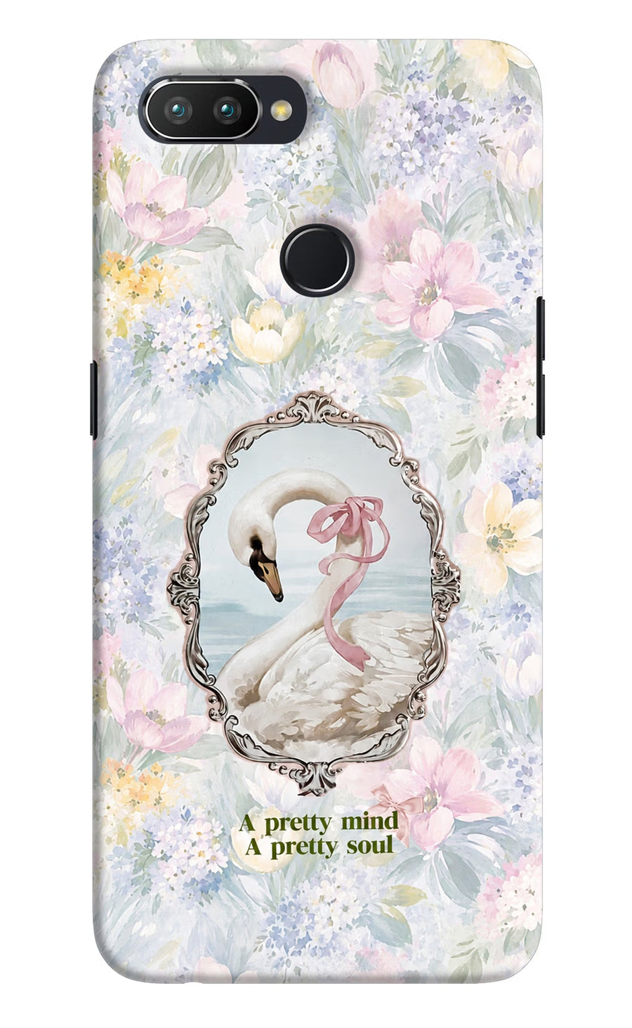 Pretty Mind Pretty Soul Realme U1 Back Cover, Hard case
