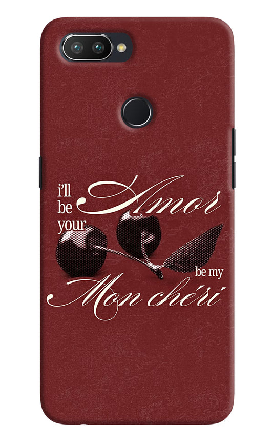 Velvet Cherry Realme U1 Back Cover