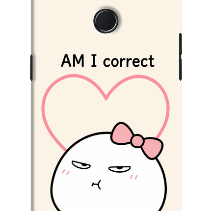Always Right Realme U1 Hard Case Back Cover by Casekaro